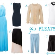 Style and Shenanigans Yes Pleats Collage