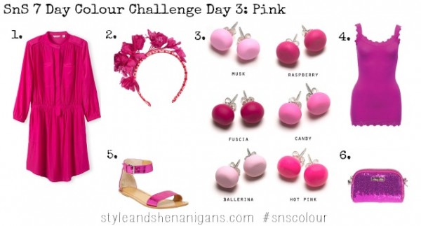 SnS 7 Day Colour Challenge Day 3 Hot Pink