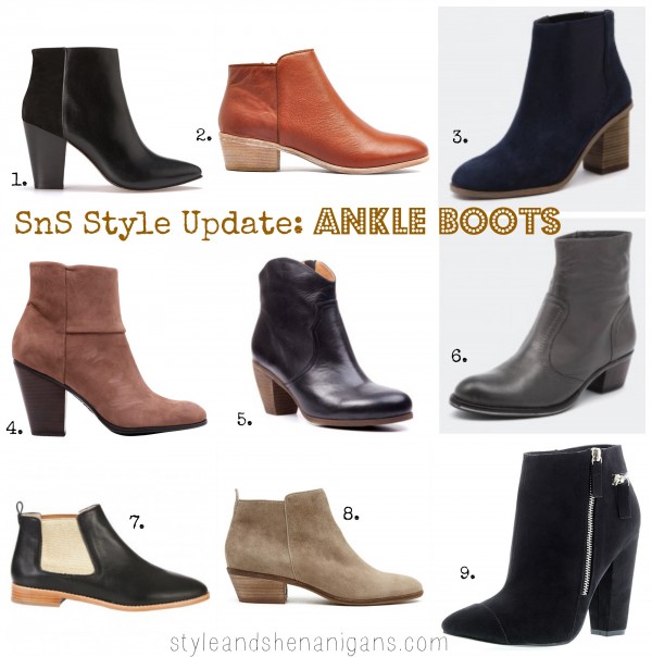 SnS Style Update Ankle Boots