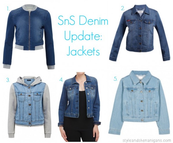 SnS Denim Update Jackets