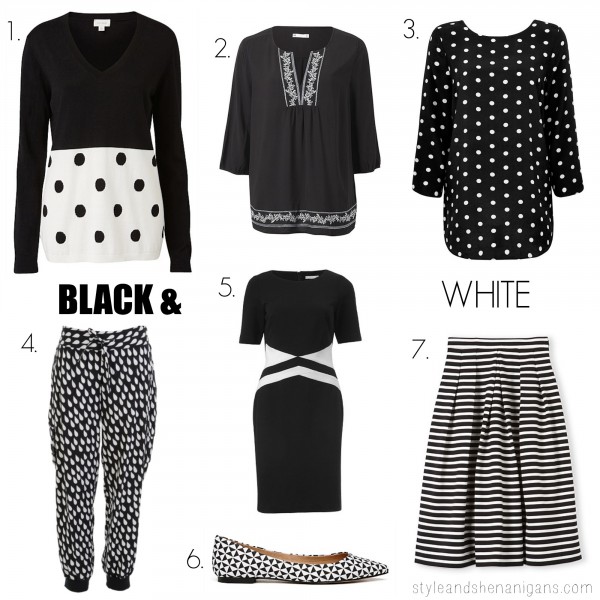 SnS Fashion Update Black + White