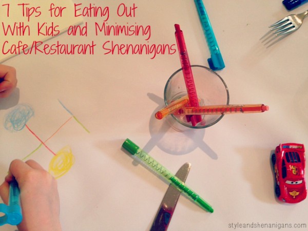 SnS Eating out With Kids Graphic