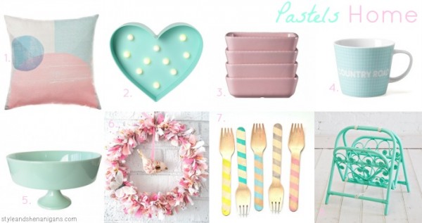 Style & Shenanigans Pastels at Home