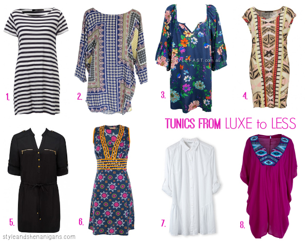 Style and Shenanigans Tunics from Luxe to Less