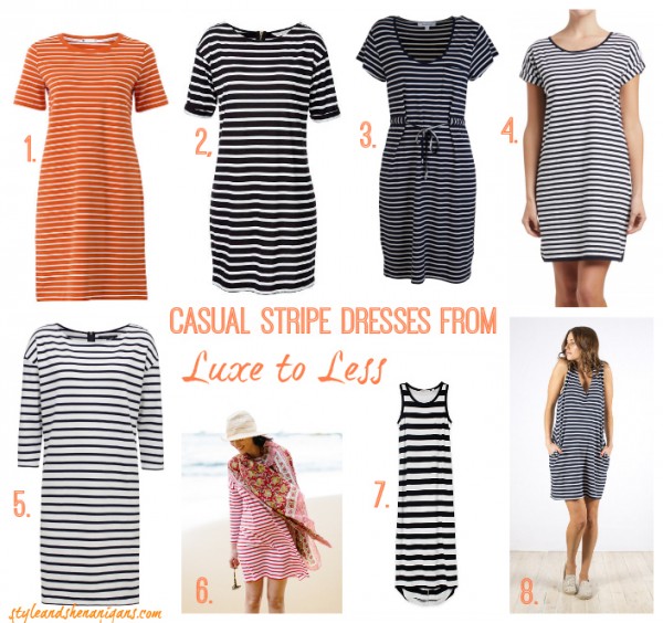 Striped Dresses from Luxe to Less - Style & Shenanigans