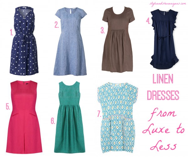 Linen Dresses: From Luxe to Less - Style & Shenanigans