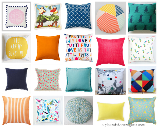 Style and Shenanigans- Spring Cushion Crush