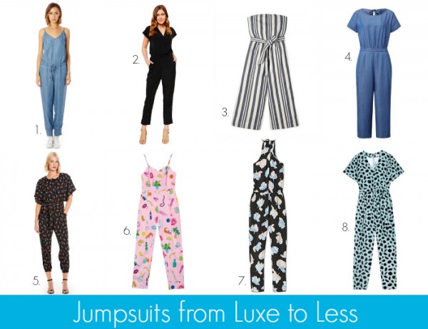 Jumpsuits from Luxe to Less