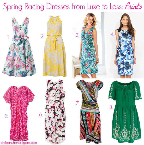 Spring Racing Dresses from Luxe to Less - Style & Shenanigans