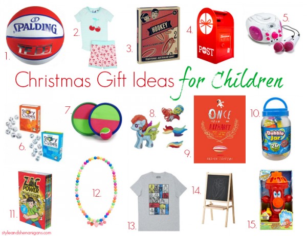 Style and Shenanigans Christmas Gift Ideas for Children