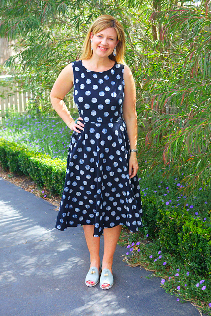 gorman polka dot dress