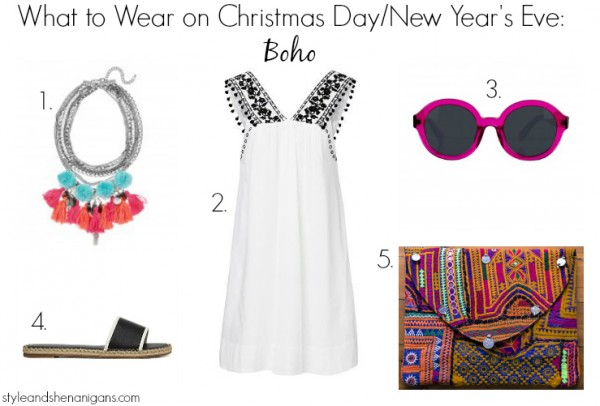 What to Wear on Christmas Day:NYE Boho