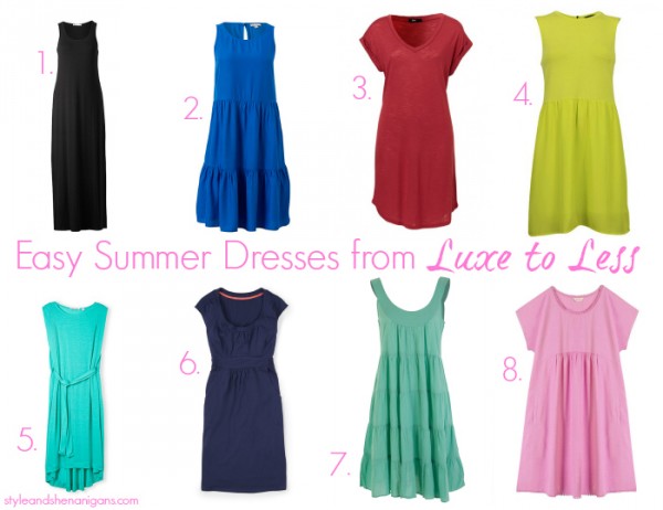 Easy Summer Dresses from luxe to less