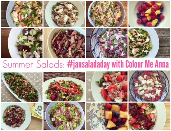 Summer Salads -#jansaladaday with Colour Me Anna