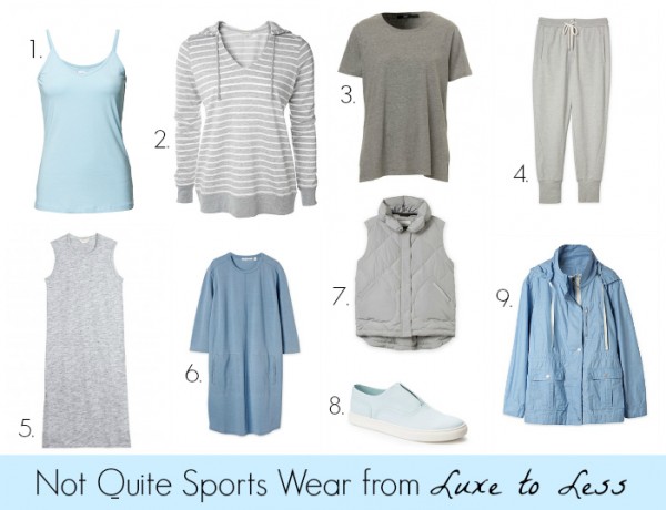 Not Quite Sportswear from Luxe to Less