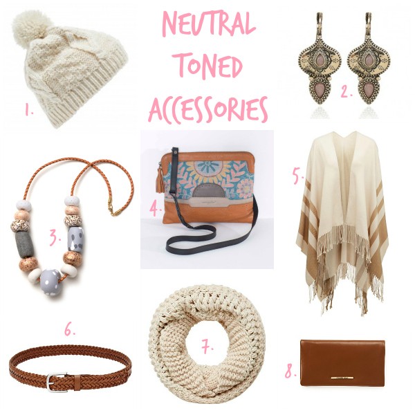 Neutral Toned Accessories