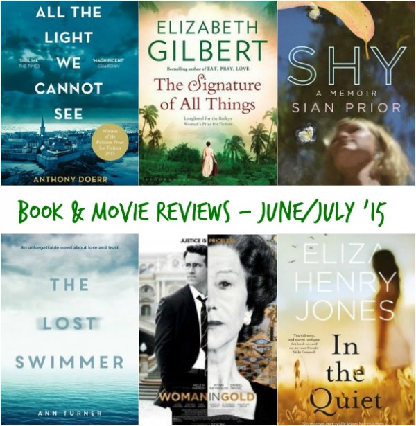 Book & Movie Reviews July 2015