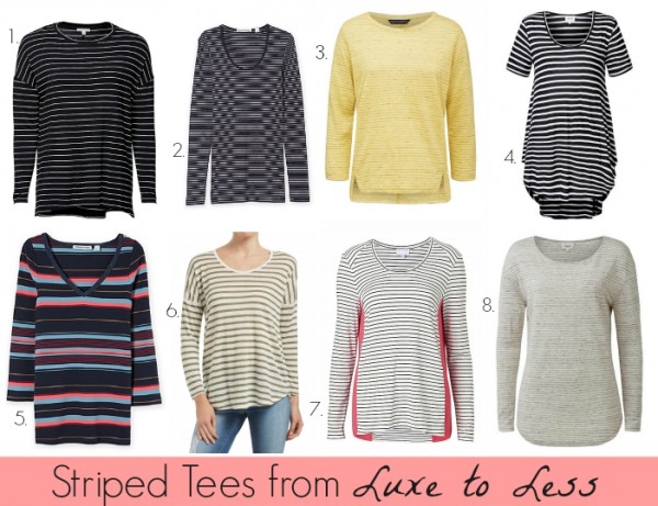 Striped Tees from Luxe to Less Slider