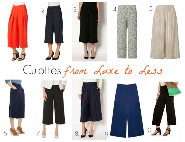 How to Wear Culottes & Wide Leg Pants - Style & Shenanigans