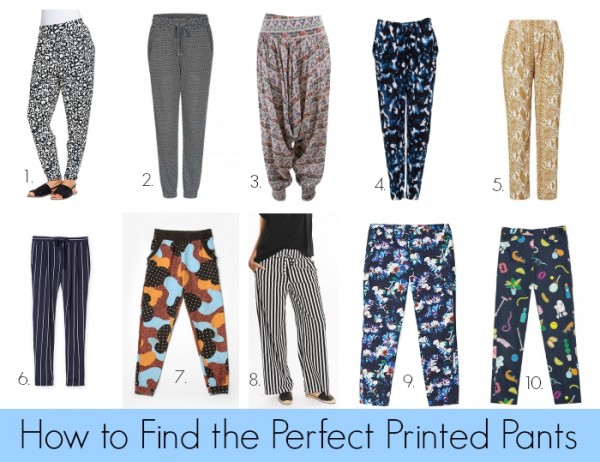 How to Find the Perfect Printed Pants