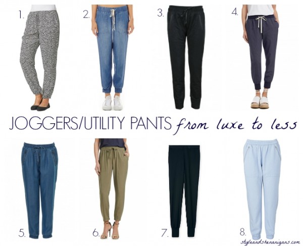 JoggersUtility Pants from Luxe to Less