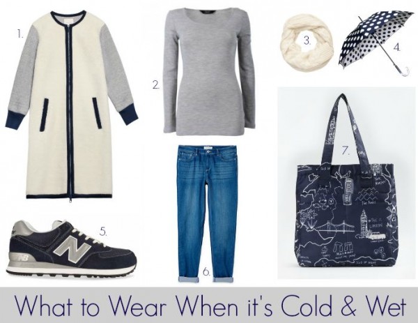 What to Wear When it's Cold & Wet #1