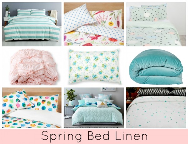 Spring Bed Linen - Pastels