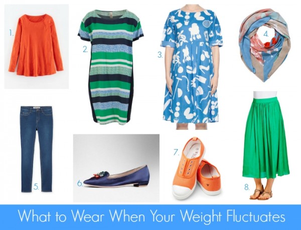 What to Wear When Your Weight Fluctuates with Numbers