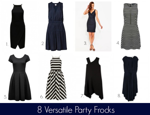 Styled Three Ways: The Navy Dress - Style & Shenanigans