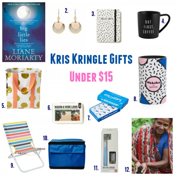 Kris Kringle Gifts Under $15