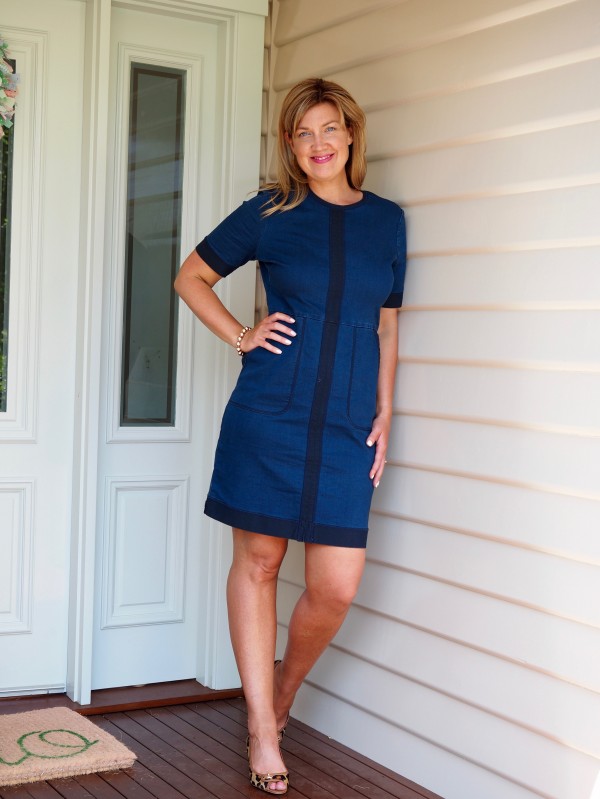 denim country dress