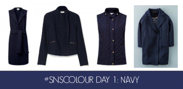 #SNSCOLOUR 2016 DAY 1 NAVY JACKETS & COATS