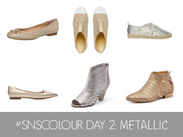 #SNSCOLOUR 2016 DAY 2 METALLIC SHOES