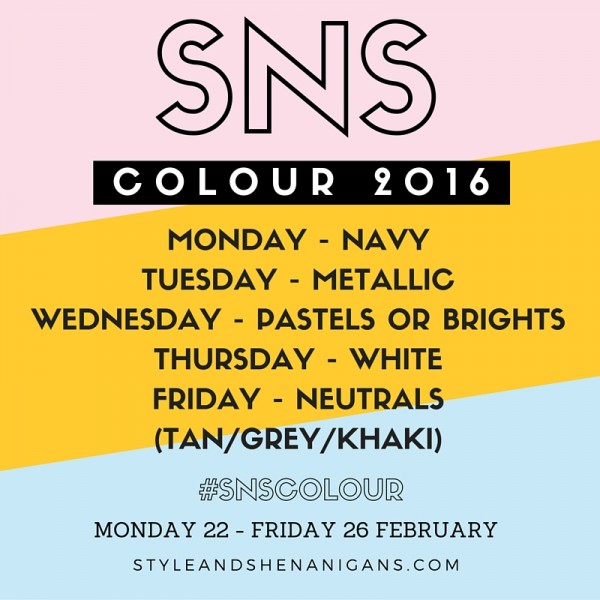 #SNSCOLOUR 2016 GRAPHIC