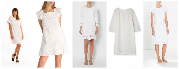 White LaceBroderie Dresses