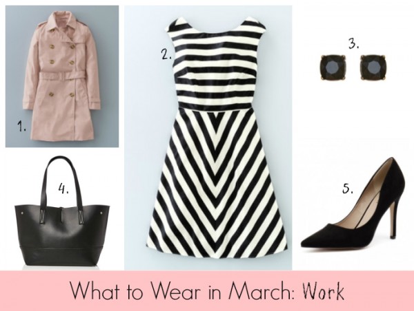 What to Wear in March Work