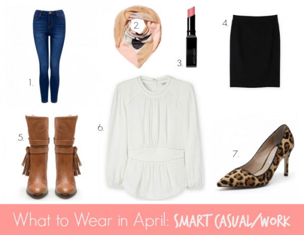 What to wear in April Smart Casual & Work - Blouse