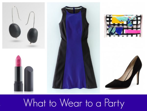 What to Wear to a Party - Black & Blue