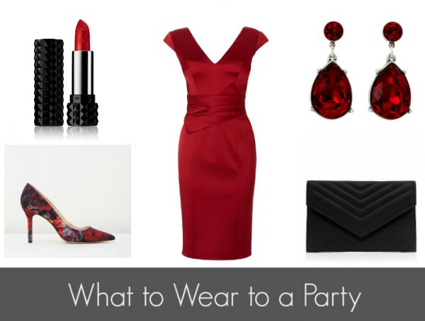 What to Wear to a Party - Red