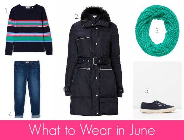 What to Wear in June - Navy