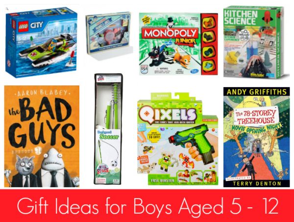 Gift Ideas for Boys Aged 5 12