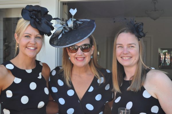 polka dot dress for races