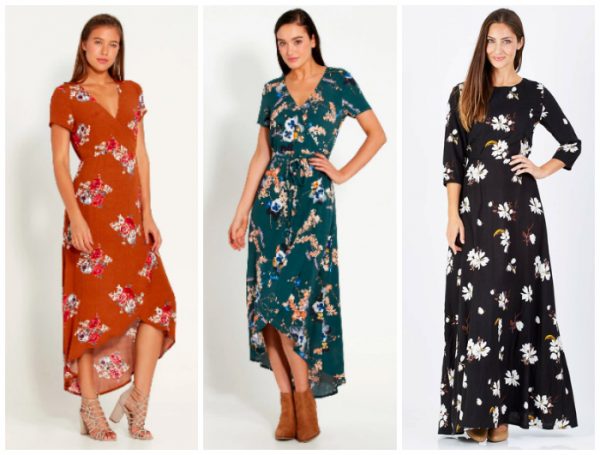 Luxe to Less: Floral Maxis for Autumn/Winter - Style & Shenanigans