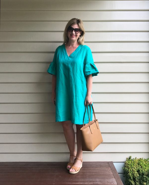 gorman linen dress