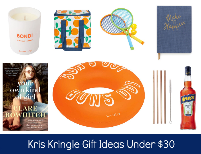 Kris Kringle Gift Ideas Under $15, $30 and $50 - Style & Shenanigans