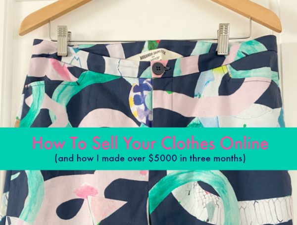 How To Sell Your Clothes Online