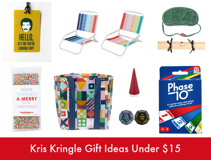 Kris Kringle Gift Ideas Under $15, $25 and $50 - Style & Shenanigans